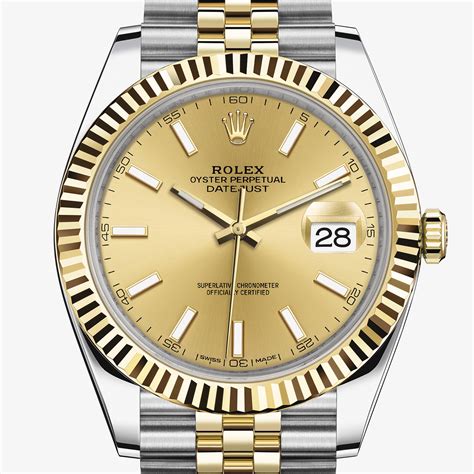 rolex datejust 41 mm acciaio e oro|2021 rolex datejust 41 mm.